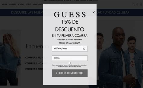 cupon descuento guess
